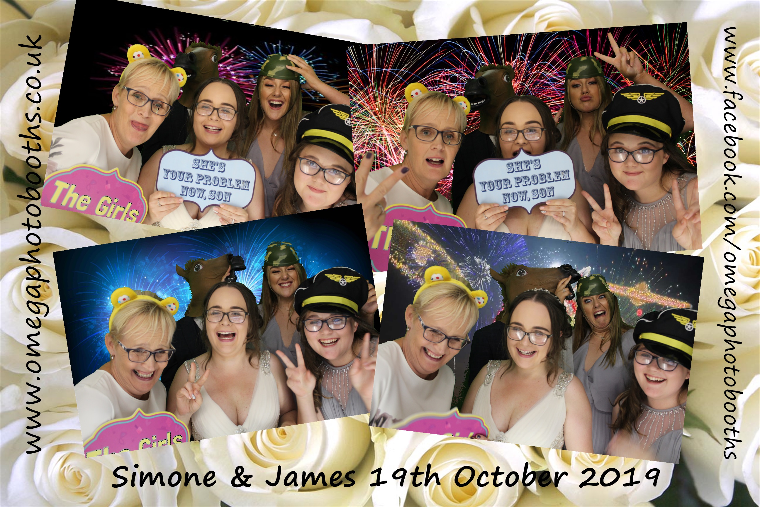 Simone & James Wedding | View more photos from the event at gallery.omegaphotobooths.co.uk/u/Omega-Photobooths/Simone-James-Wedding